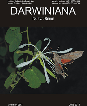 Darwiniana, nueva serie Vol. 2(1)